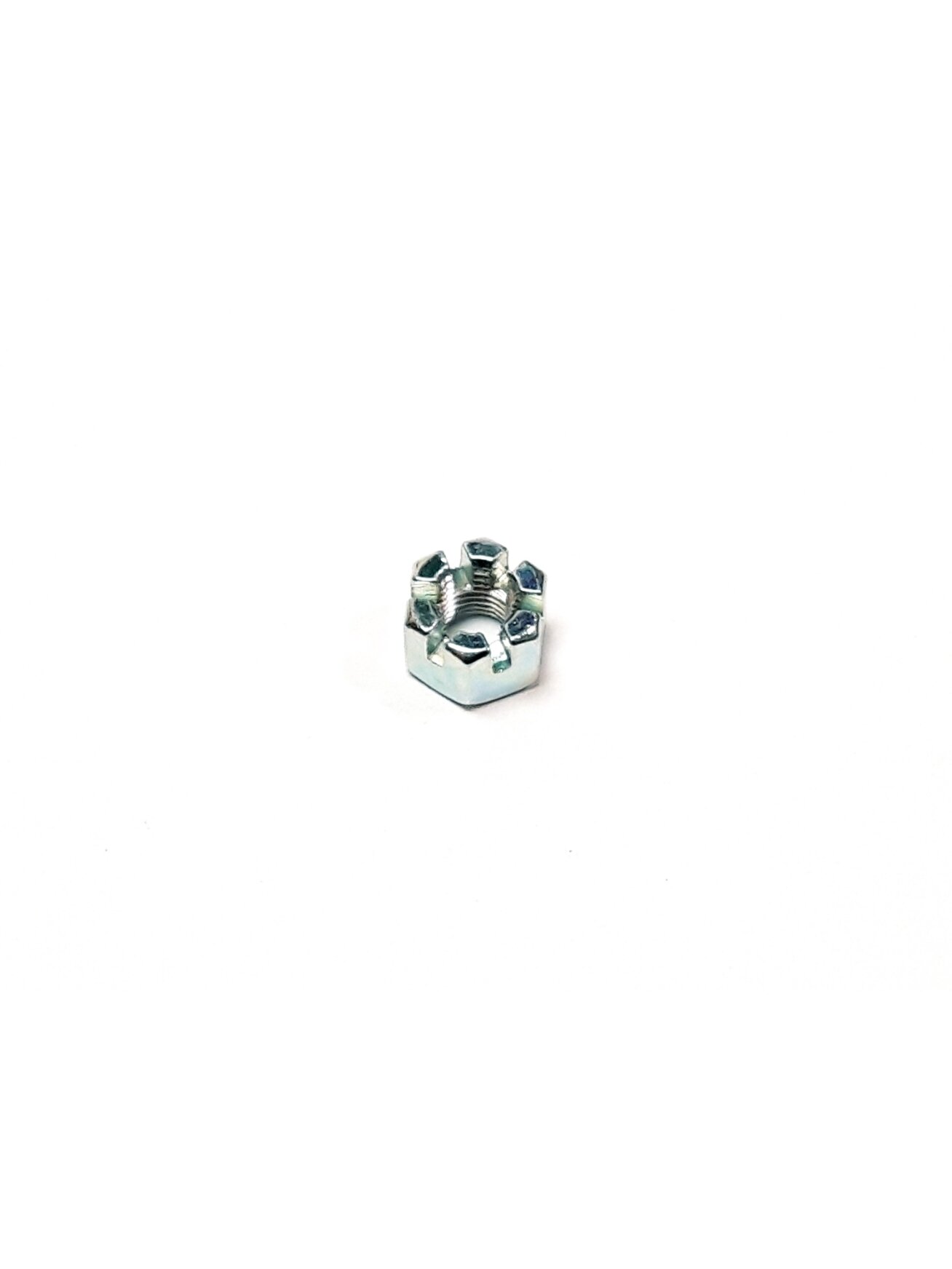1-Hexagon slotted nut M10 1-Hexagon slotted nut M10