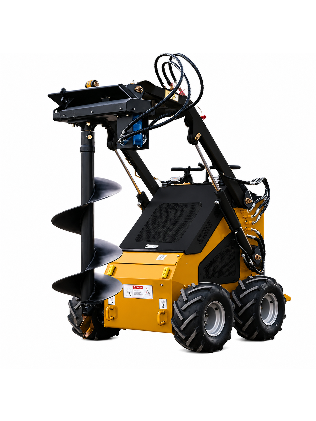 Žemės grąžtas D400 mini krautuvui Žemės grąžtas D400 mini krautuvui