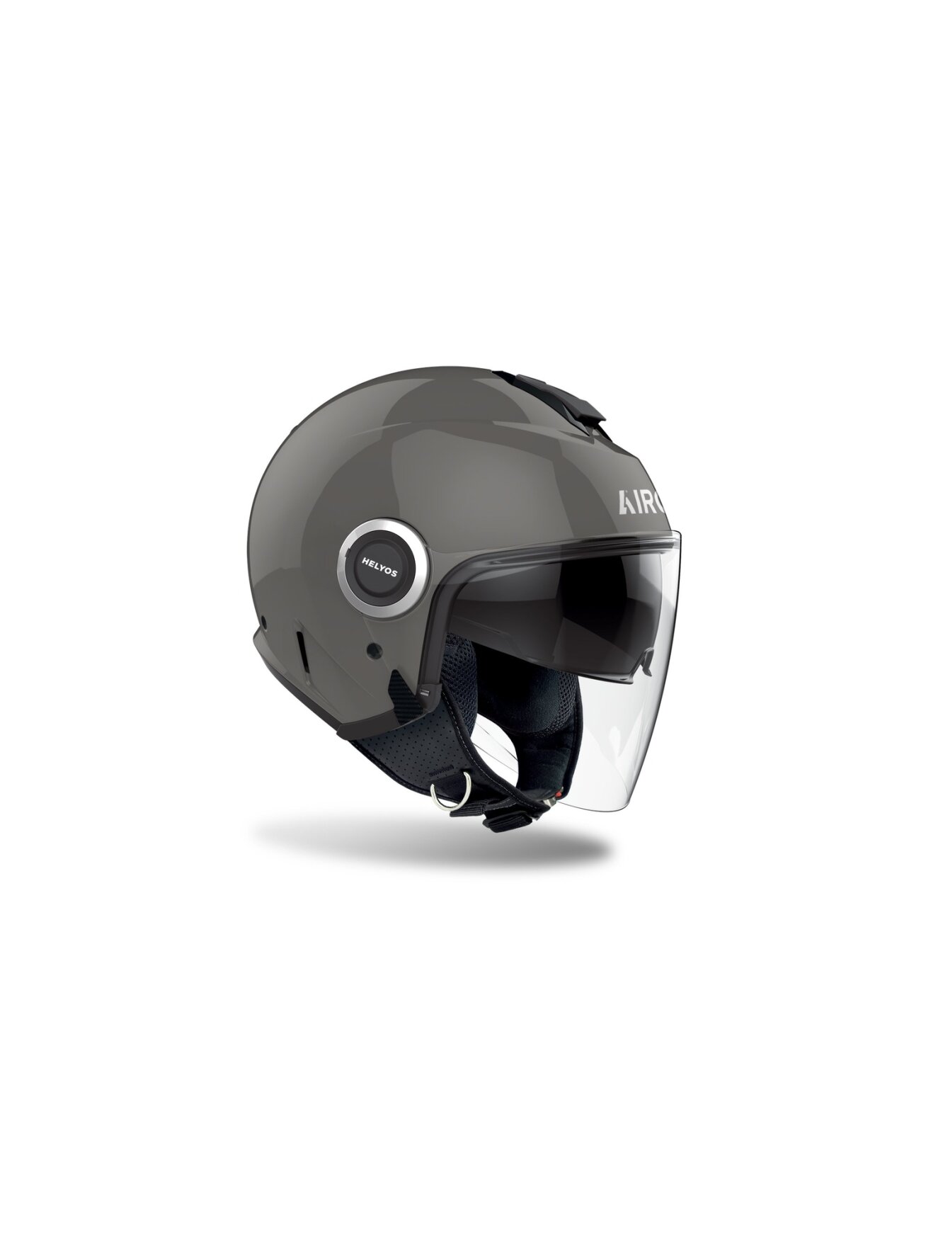 Airoh Helmet Helyos Color Dark Grey Gloss Airoh Helmet Helyos Color Dark Grey Gloss