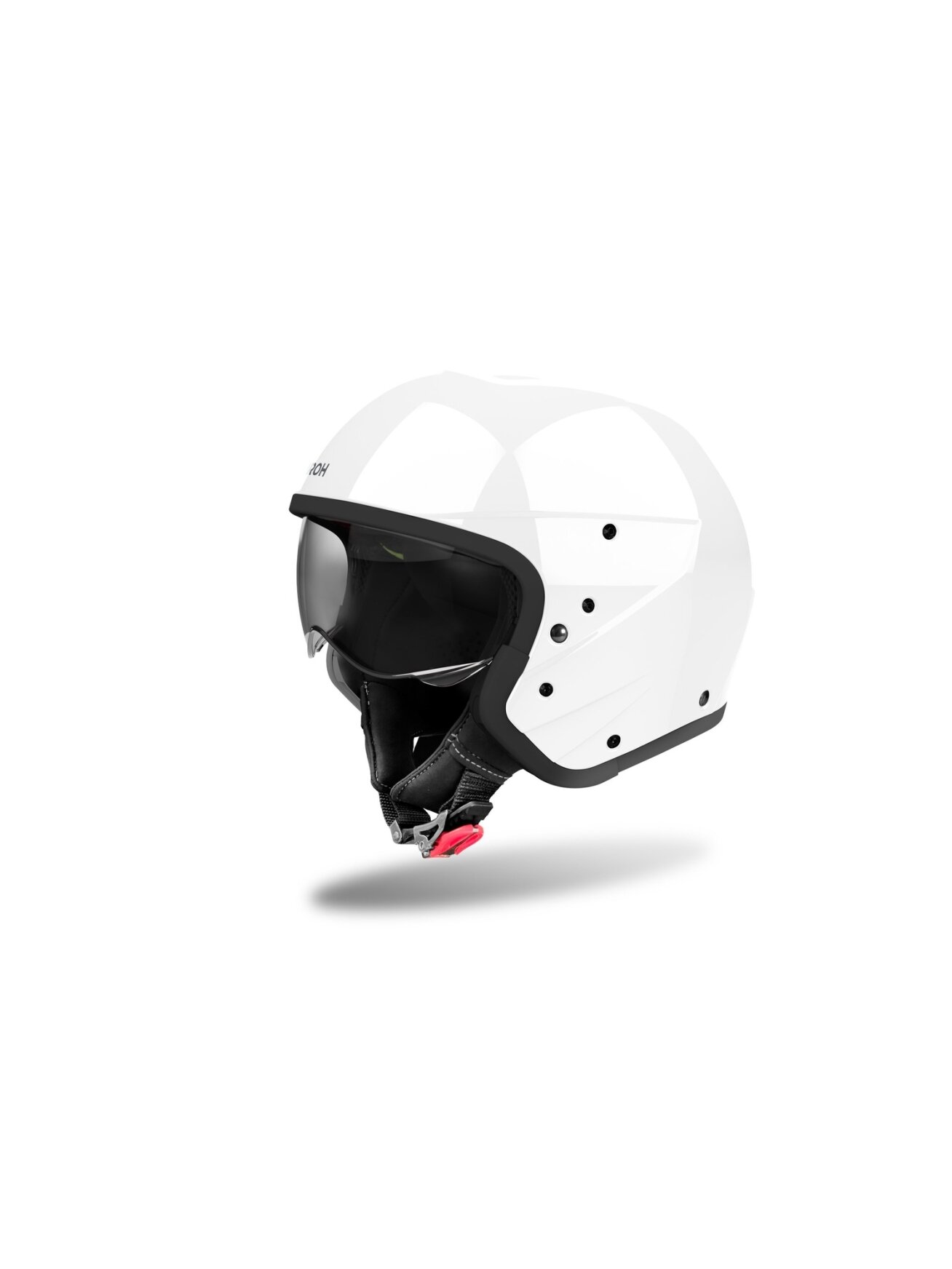 Airoh Helmet J 110 Color White Gloss 1 Airoh Helmet J 110 Color White Gloss 1