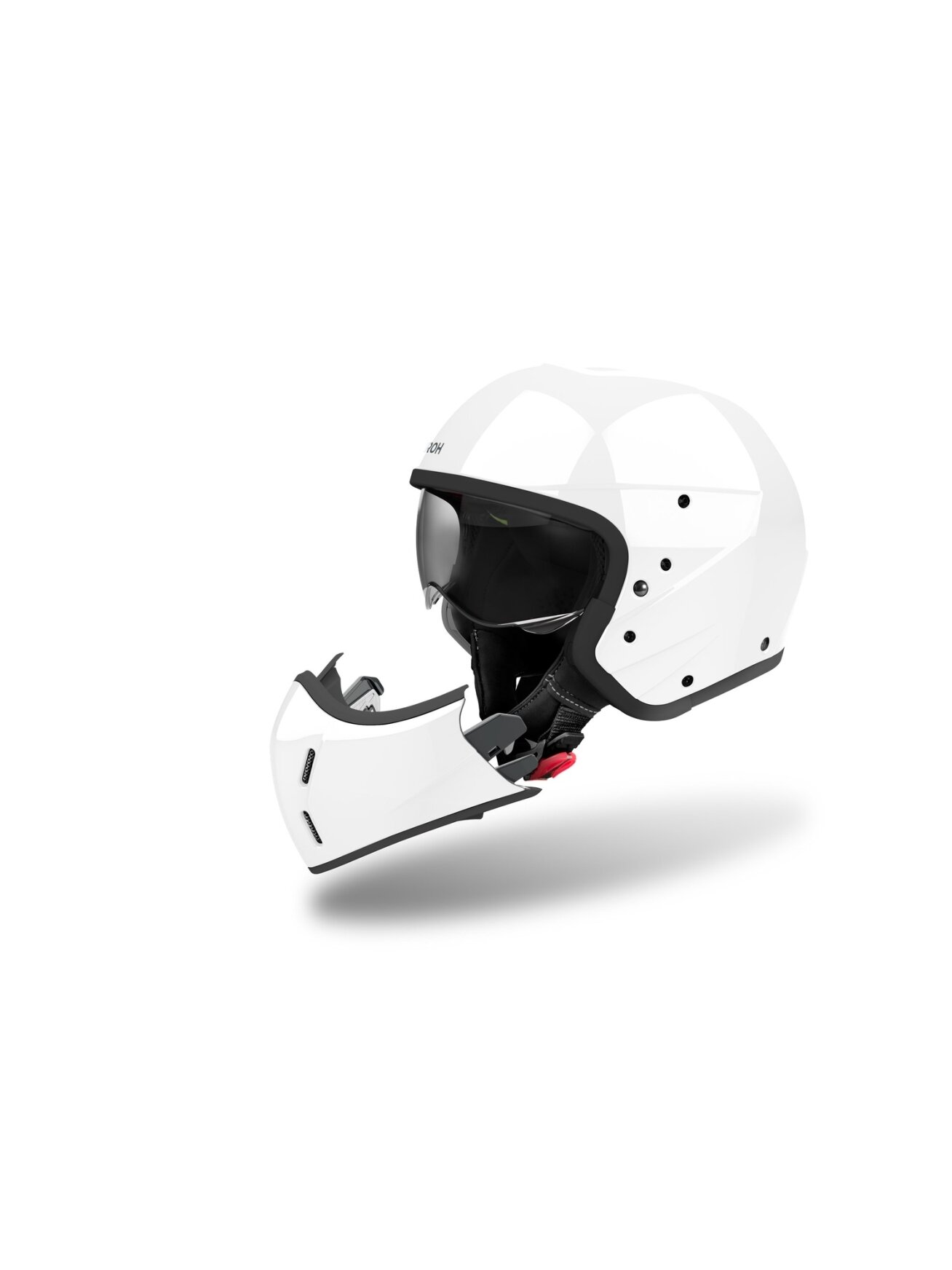 Airoh Helmet J 110 Color White Gloss