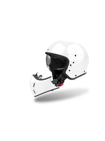 Airoh Helmet J 110 Color White Gloss