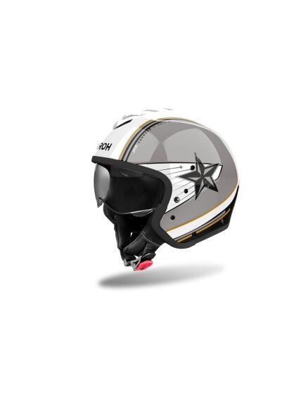 Airoh Helmet J 110 Command Gold Glitter 1