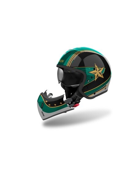 Airoh Helmet J 110 Command Mint Green Gloss Airoh Helmet J 110 Command Mint Green Gloss