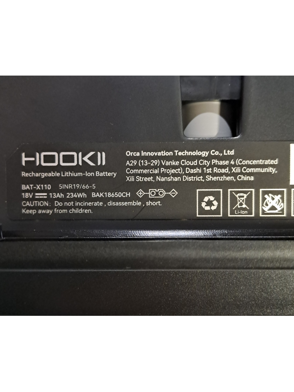 Akumuliatorius 13 Ah Hookii Neomow X vejos robotams (HKYFDZBJ000235) 3 Akumuliatorius 13 Ah Hookii Neomow X vejos robotams (HKYFDZBJ000235) 3