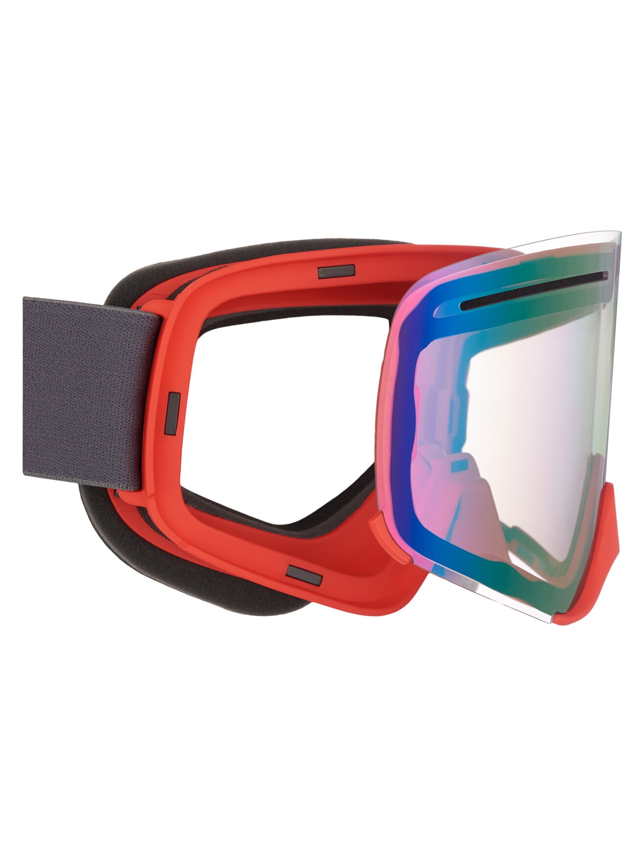 AMOQ Vision Vent+ Magnetic Goggles Grey-Red - Red Mirror 1