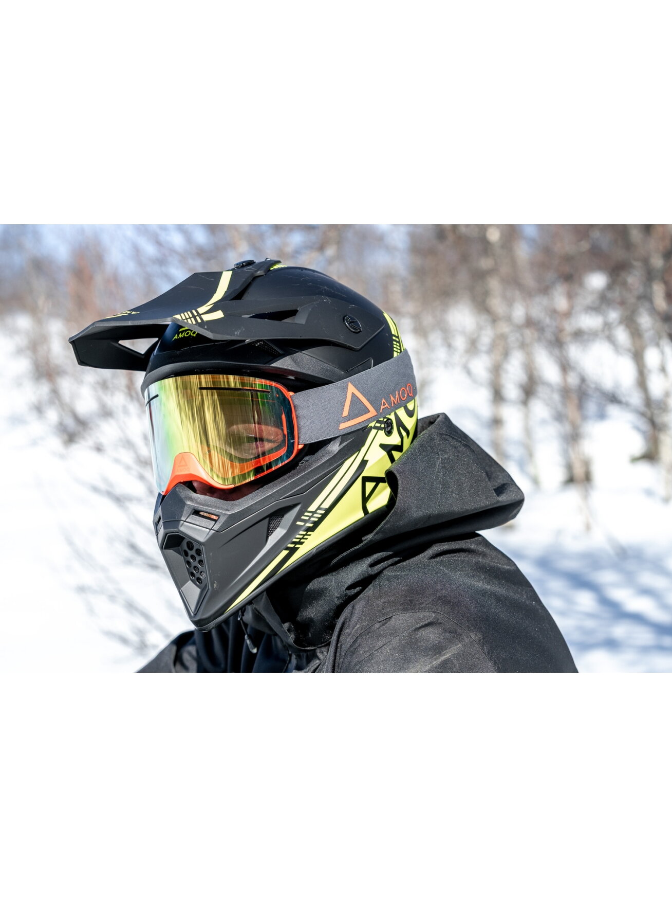 AMOQ Vision Vent+ Magnetic Goggles Grey-Red - Red Mirror 2 AMOQ Vision Vent+ Magnetic Goggles Grey-Red - Red Mirror 2