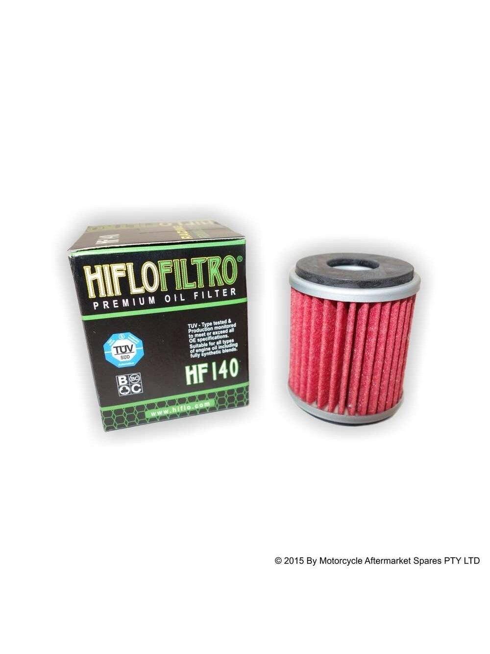ALYVOS-TEPALŲ FILTRAS HIFLO HF140 YAMAHA, HUSQVARNA, GAS GAS, FANTIC