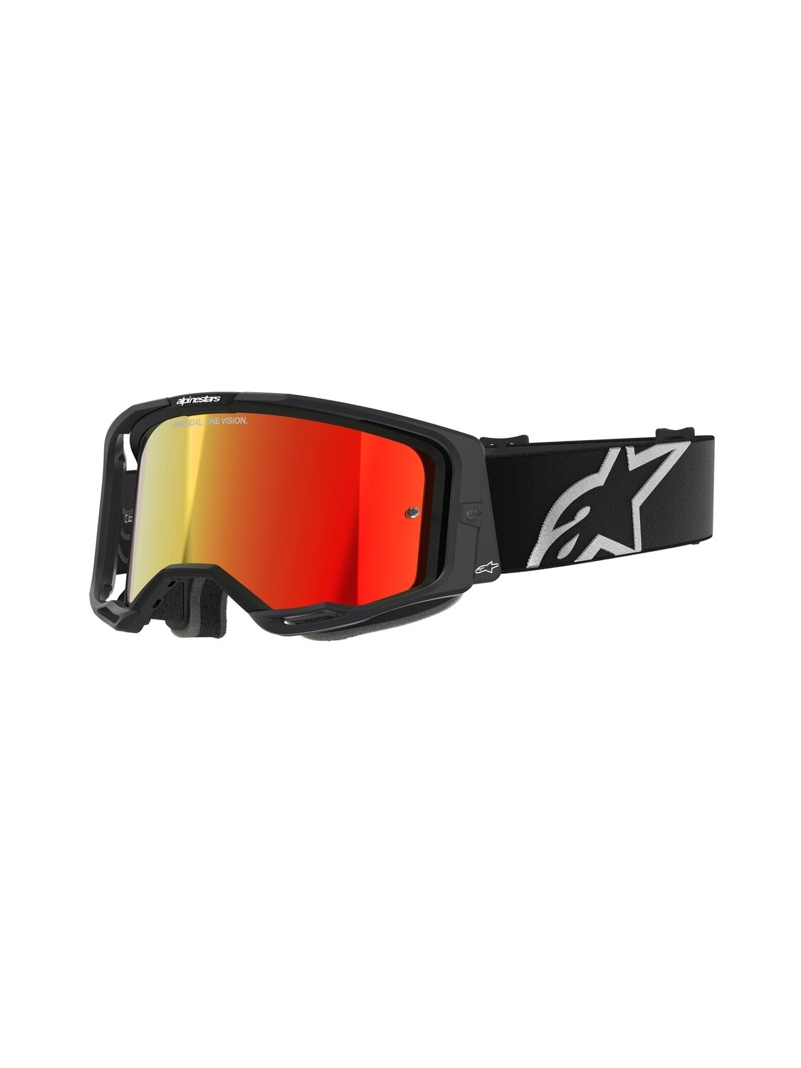 Alpinestars Goggle Vision 8 CORP Black/ Mirror Red/ Alpinestars Goggle Vision 8 CORP Black/ Mirror Red/
