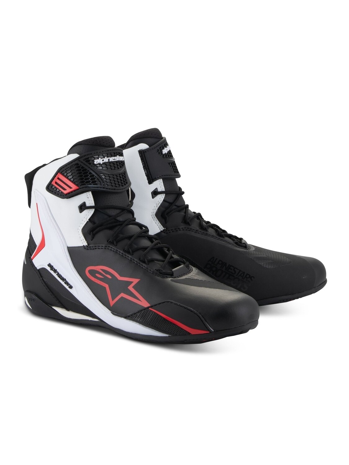 Alpinestars Shoe Faster-4 Black/White/Red Alpinestars Shoe Faster-4 Black/White/Red