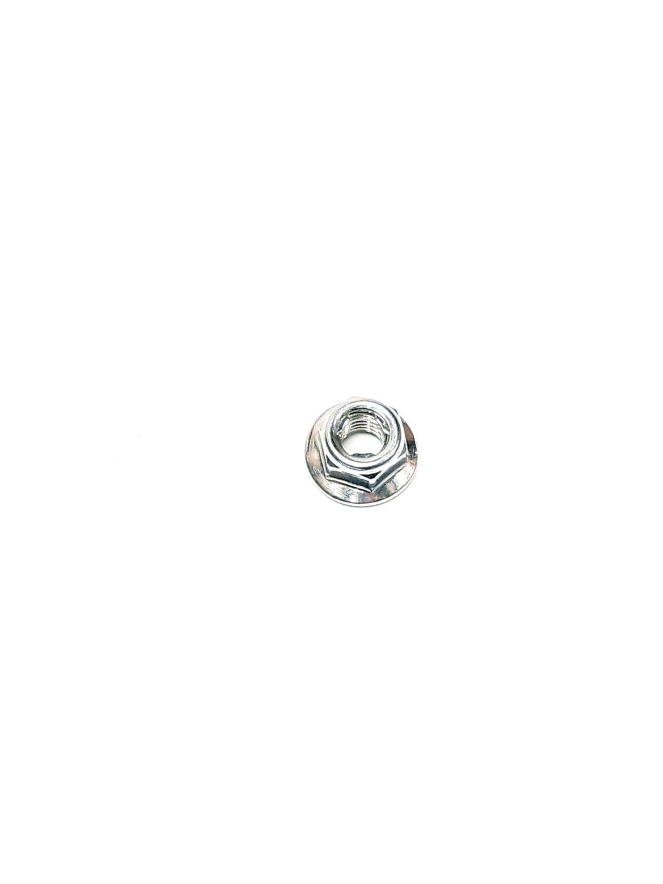 All metal hexagonal flange lock nut M6
