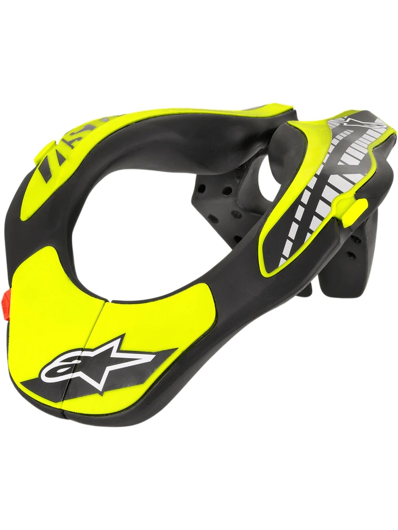 Alpinestars Necksupport Youth Black/Yellow one size