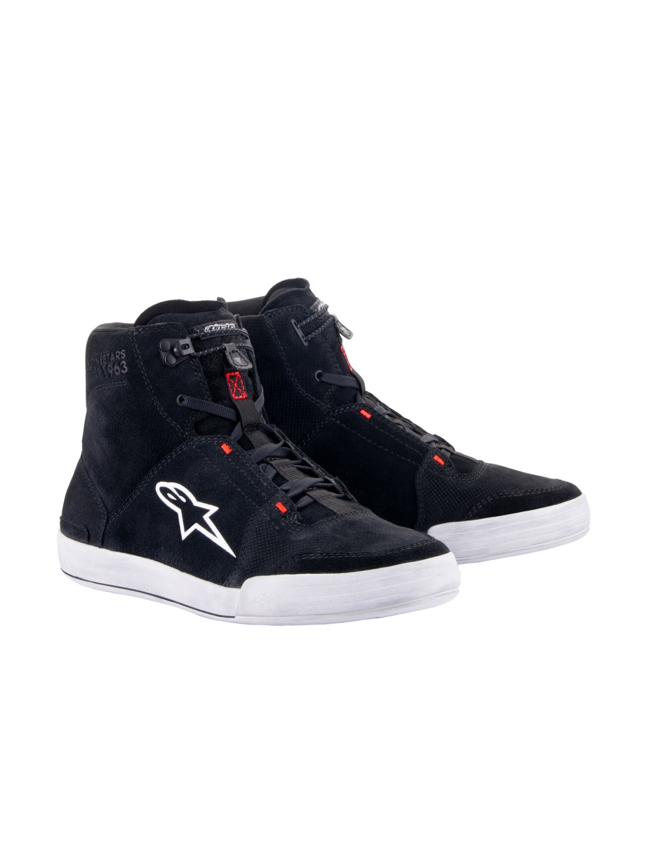 Alpinestars Shoe Chrome Black/Grey/Red Alpinestars Shoe Chrome Black/Grey/Red