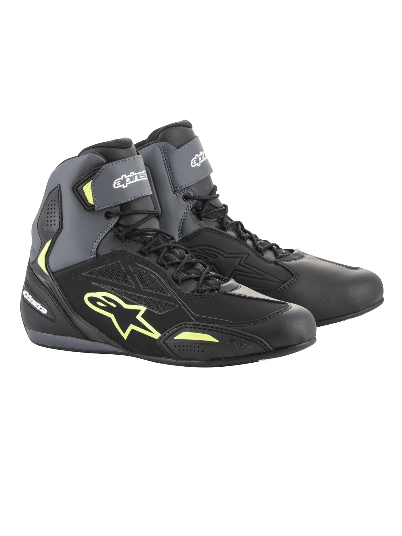 *Alpinestars Shoe Faster-3 Drystar Black/Yellow fluo *Alpinestars Shoe Faster-3 Drystar Black/Yellow fluo