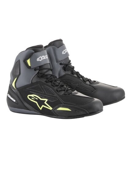 *Alpinestars Shoe Faster-3 Drystar Black/Yellow fluo *Alpinestars Shoe Faster-3 Drystar Black/Yellow fluo