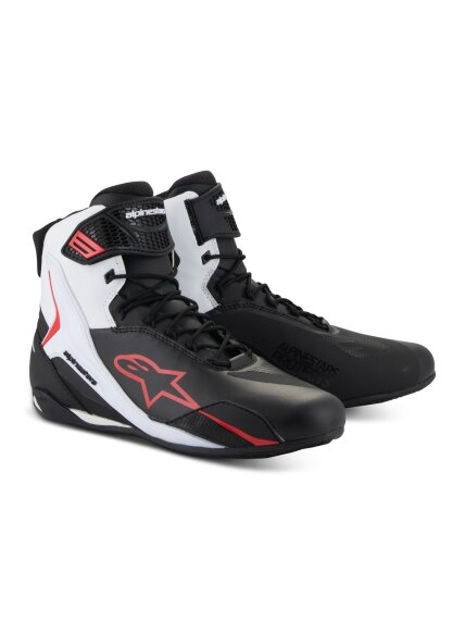 Alpinestars Shoe Faster-4 Black/White/Red Alpinestars Shoe Faster-4 Black/White/Red