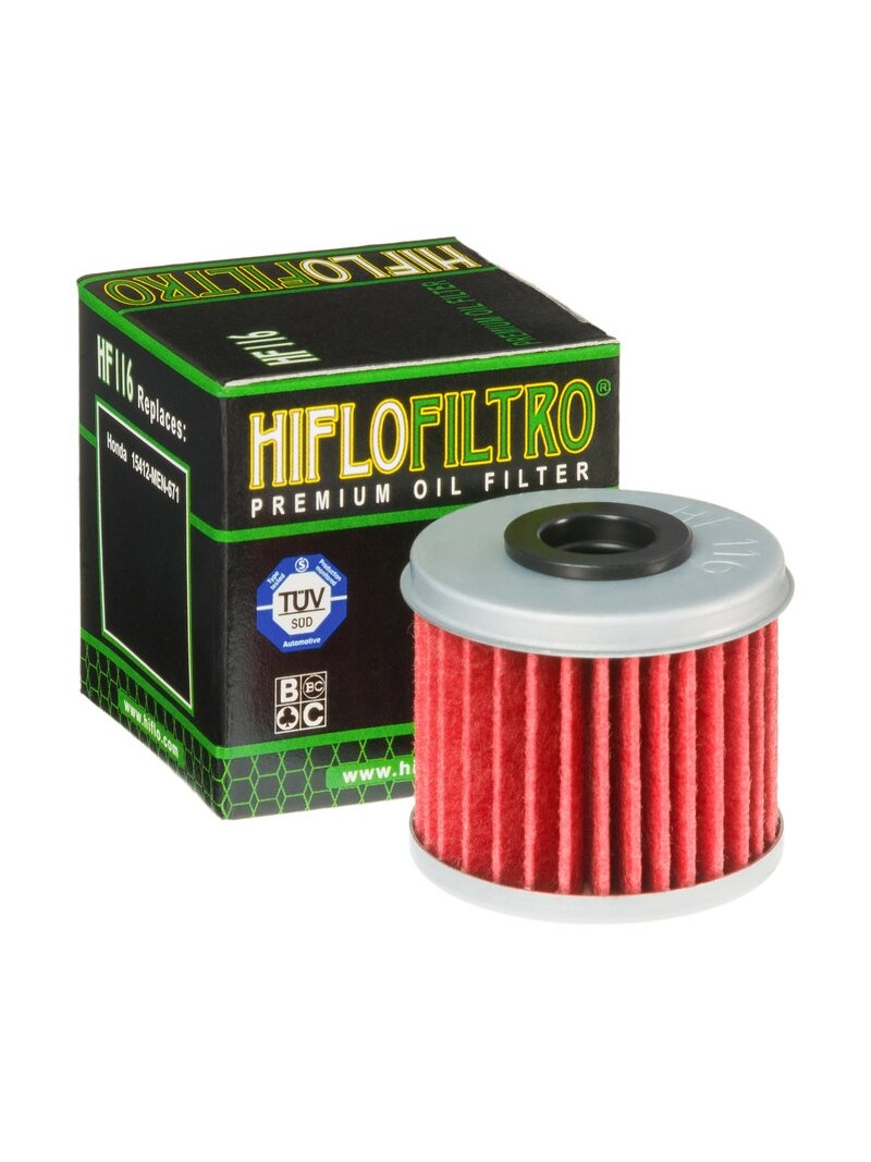 ALYVOS-TEPALŲ FILTRAS HIFLO HF116 HONDA, HUSQVARNA, POLARIS