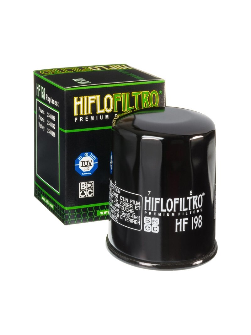 ALYVOS-TEPALŲ FILTRAS HIFLO HF198 POLARIS, VICTORY
