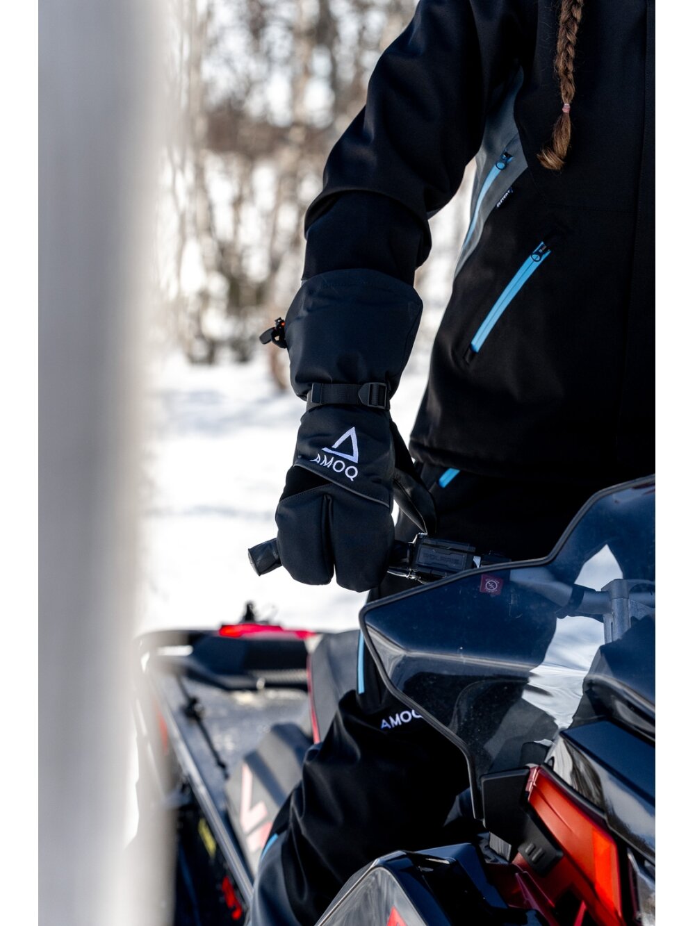 AMOQ Astral V2 Gloves Black 3