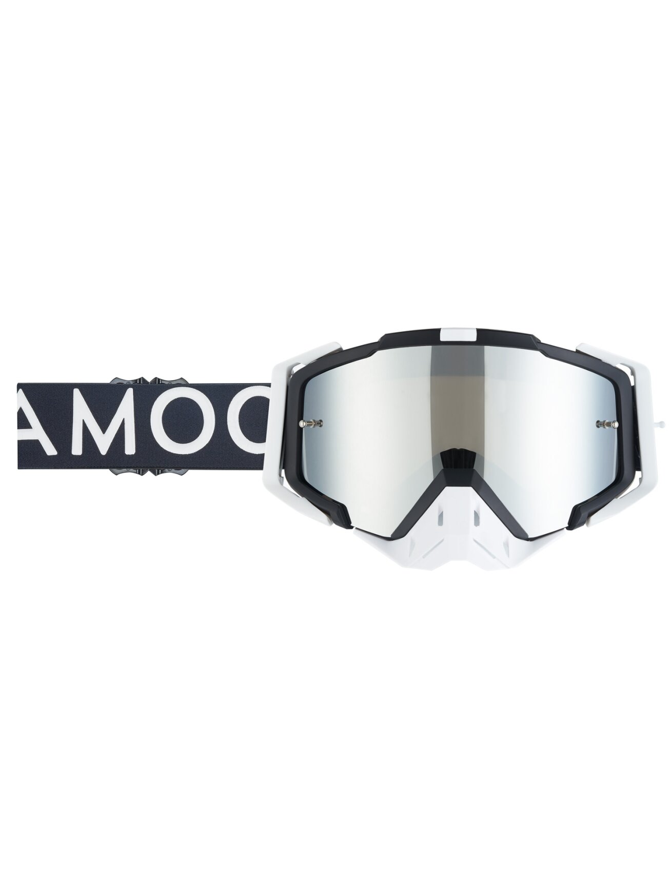 AMOQ Aster MX Goggles Black-White AMOQ Aster MX Goggles Black-White