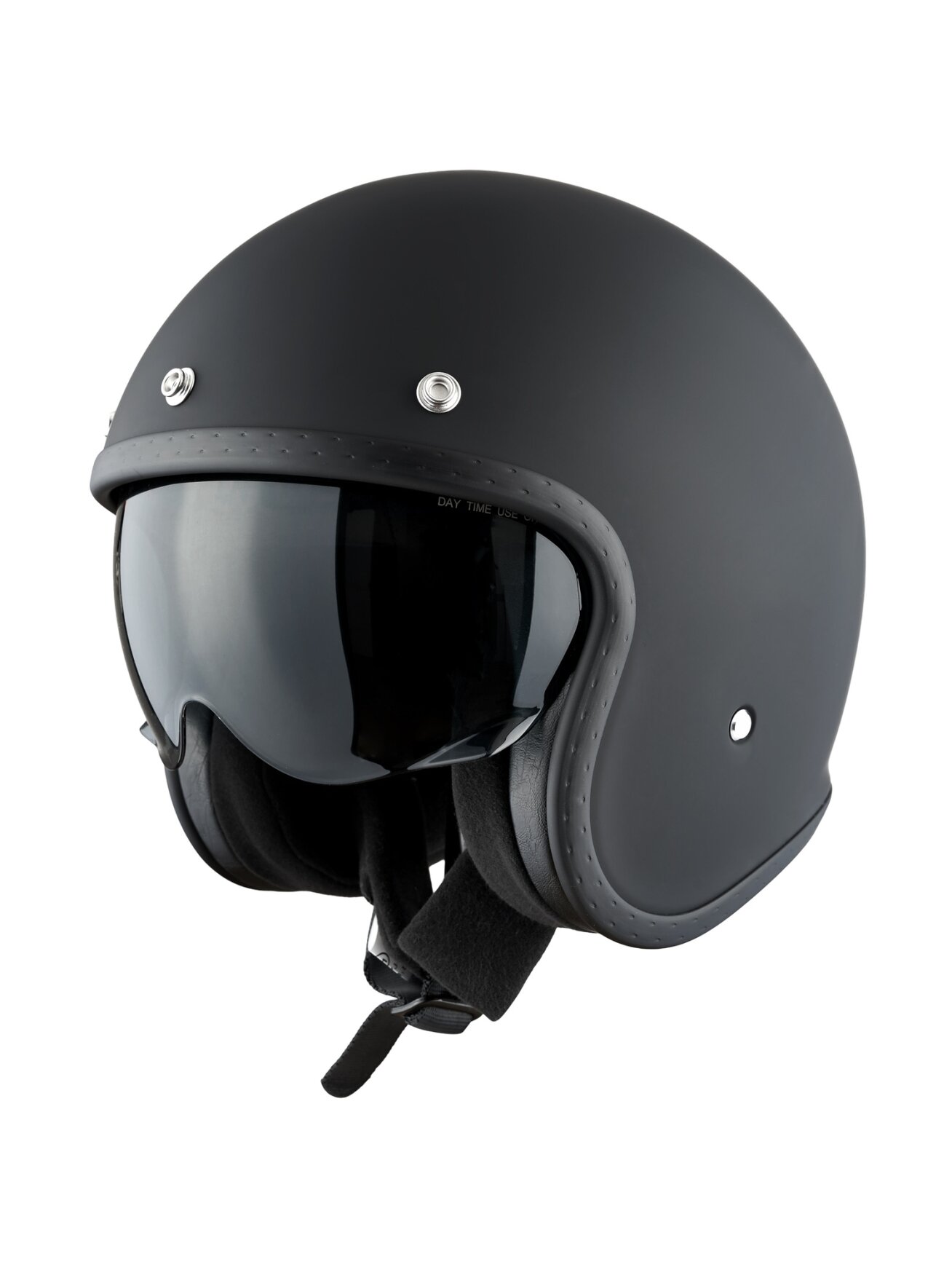 AMOQ Helmet JI100 Solid matt black 1
