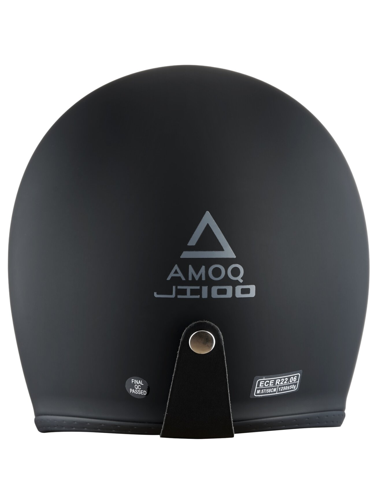 AMOQ Helmet JI100 Solid matt black 2