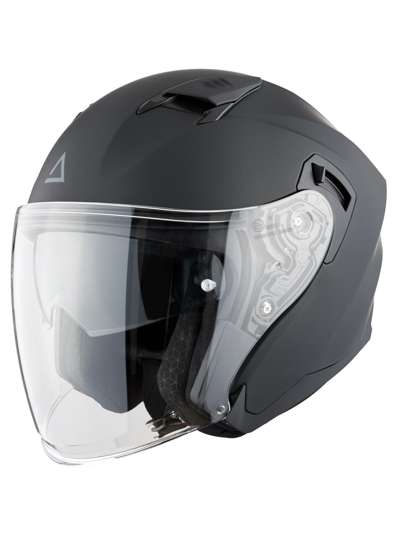 AMOQ Helmet JI200 Solid matt black 1