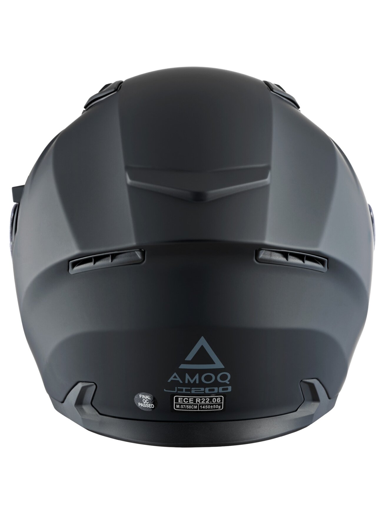 AMOQ Helmet JI200 Solid matt black 2