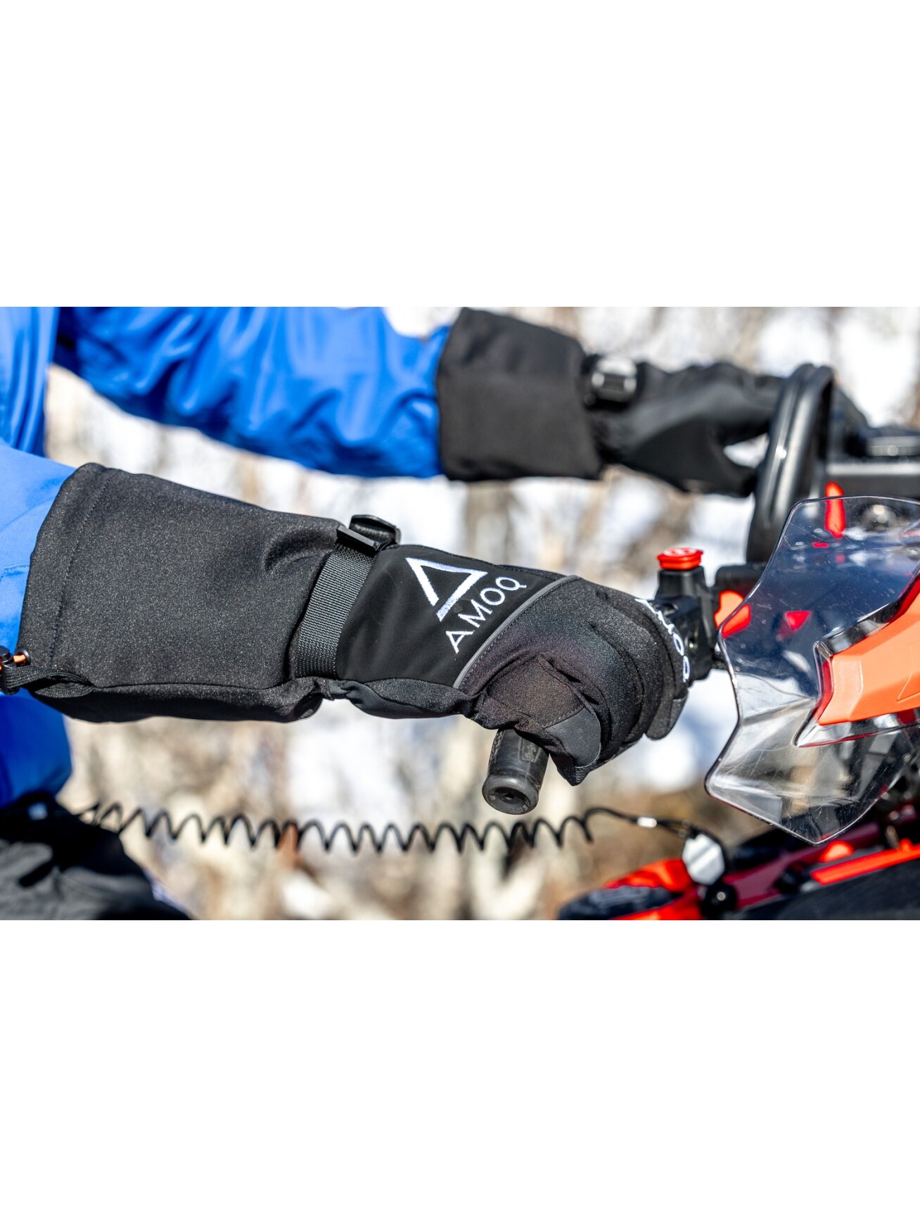 AMOQ Nova V2 Gloves Black 3