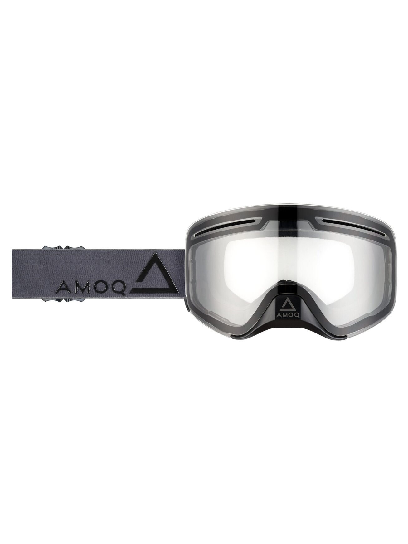 AMOQ Vision Vent+ Magnetic Goggles Dark Grey-Black - Clear AMOQ Vision Vent+ Magnetic Goggles Dark Grey-Black - Clear