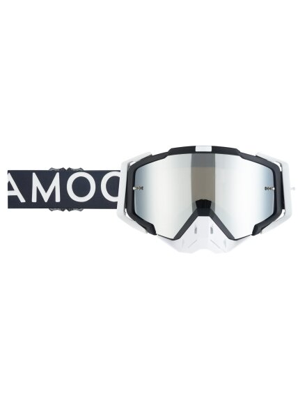 AMOQ Aster MX Goggles Black-White AMOQ Aster MX Goggles Black-White