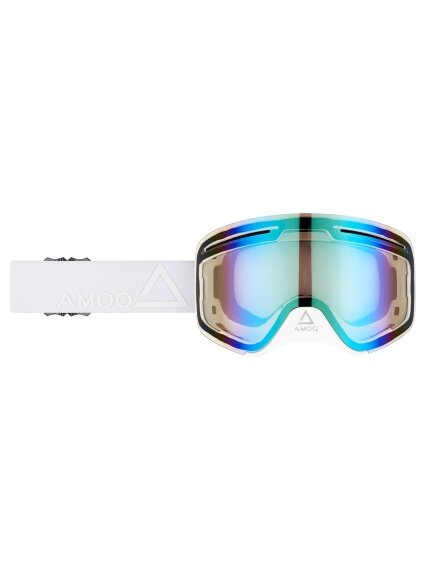 AMOQ Vision Vent+ Magnetic Goggles Whiteout - Gold Mirror