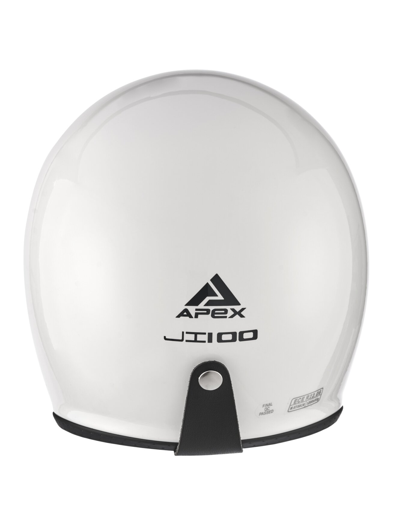 APEX Helmet JI100 Solid white 1 APEX Helmet JI100 Solid white 1
