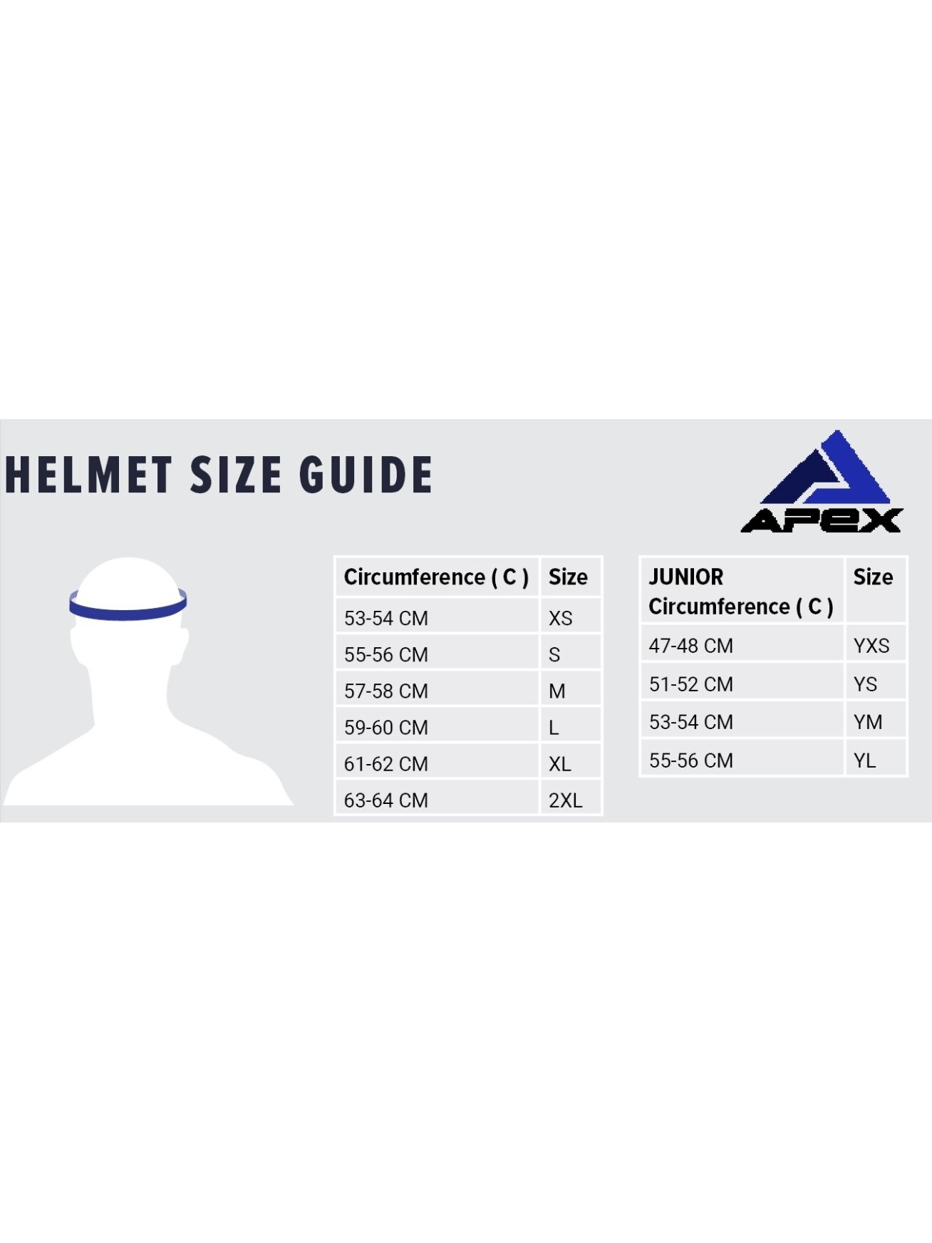 APEX Helmet JI200 Solid silver 2