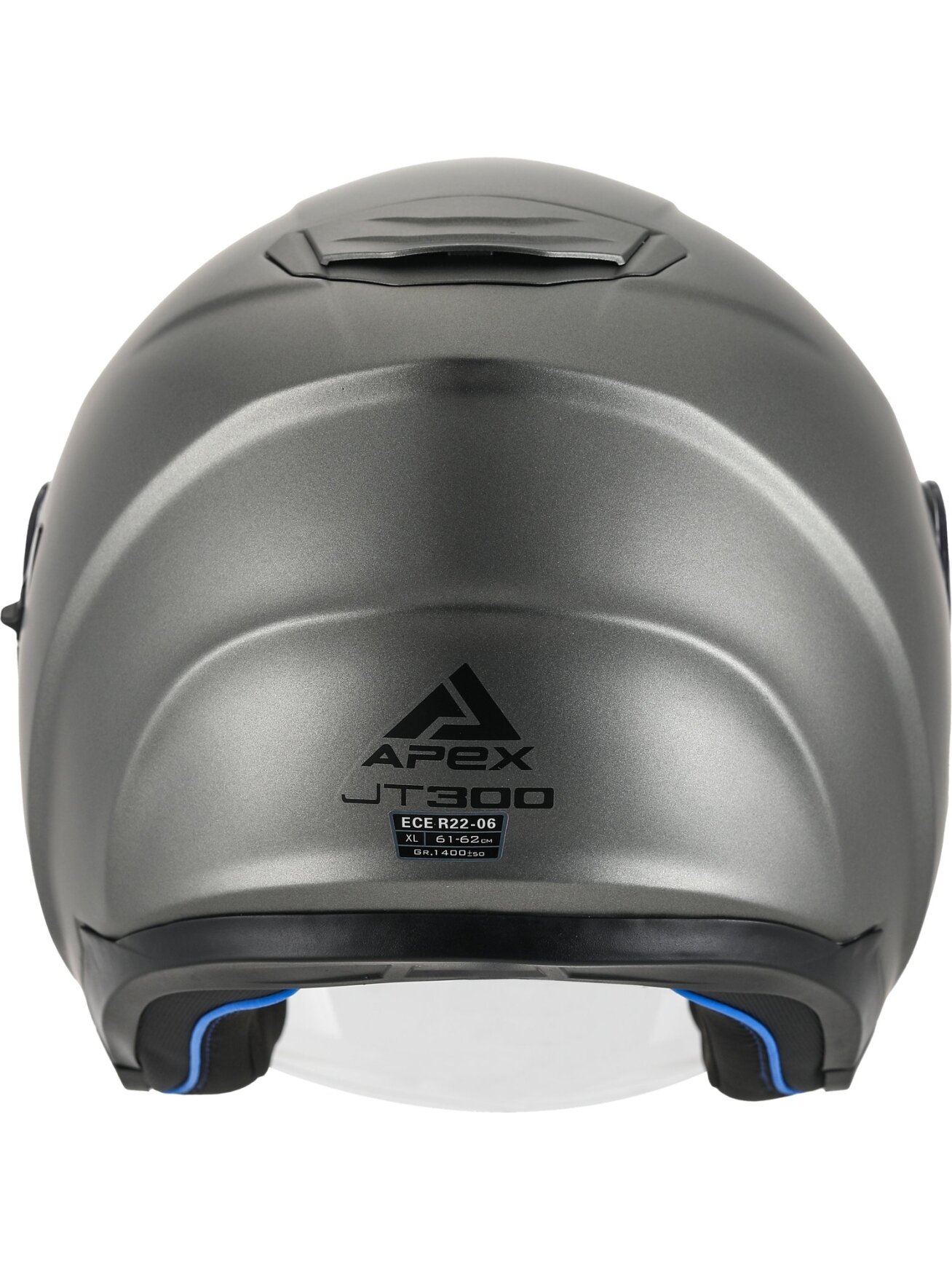APEX Helmet JT300 Solid gunmetal matt 1