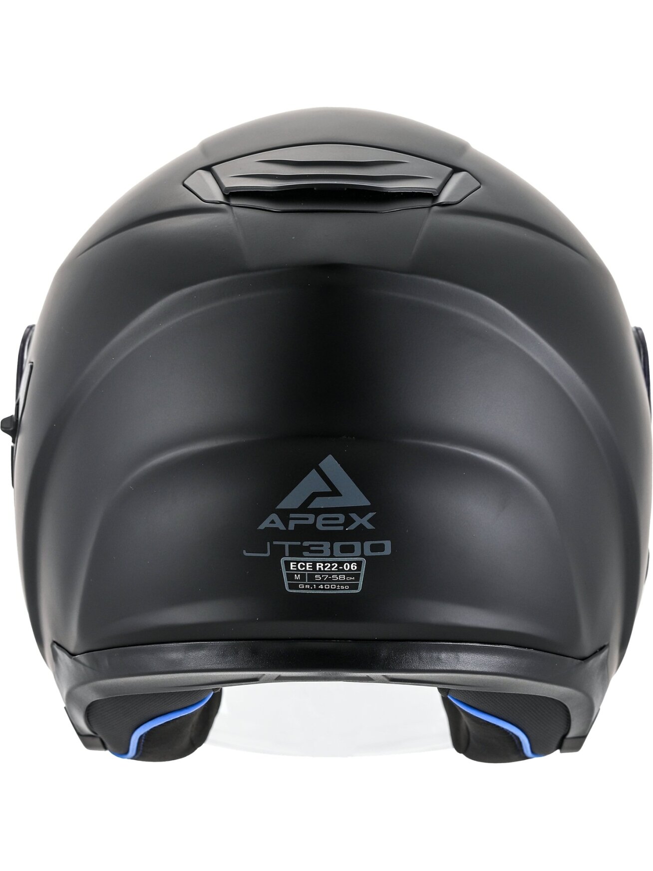 APEX Helmet JT300 Solid matt black 1