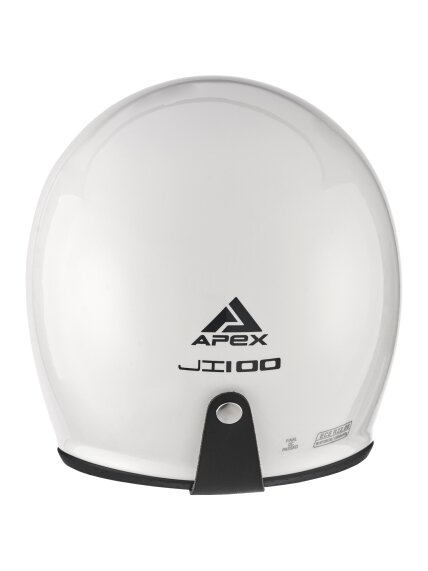 APEX Helmet JI100 Solid white 1 APEX Helmet JI100 Solid white 1