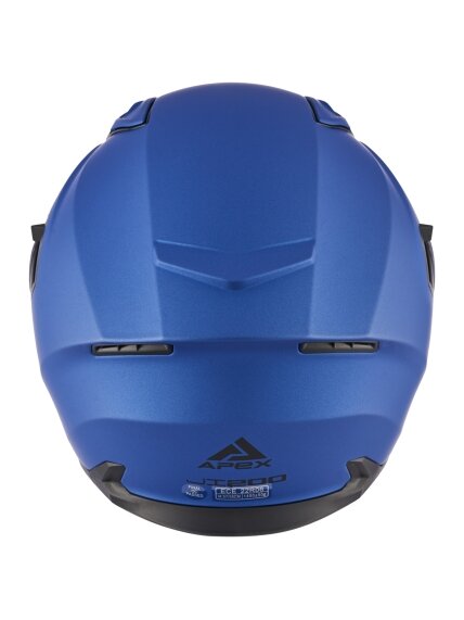 APEX Helmet JI200 Solid metallic blue matt 1 APEX Helmet JI200 Solid metallic blue matt 1