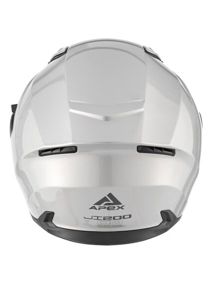 APEX Helmet JI200 Solid silver 1 APEX Helmet JI200 Solid silver 1