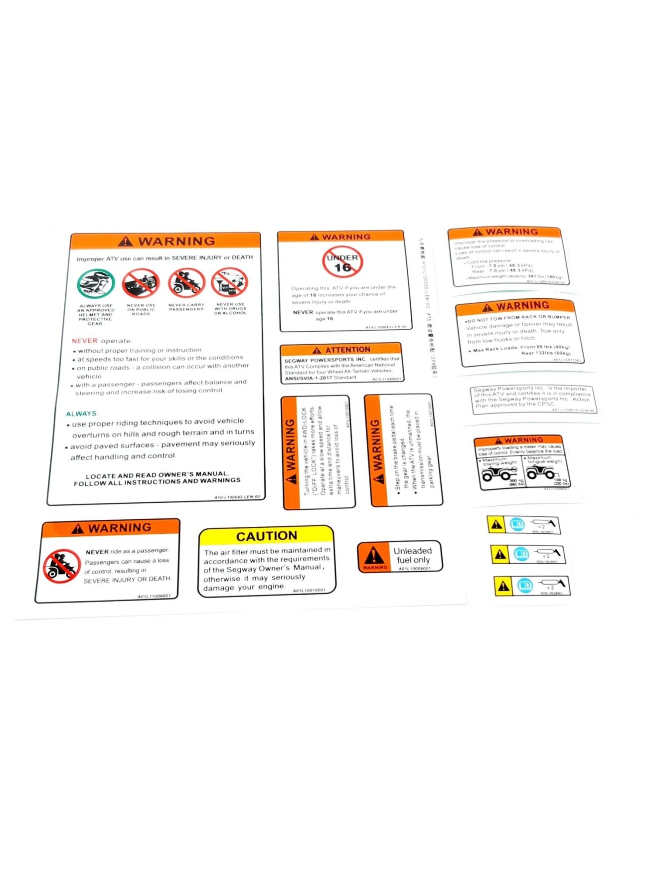 AT5 WARNING LABEL(EPA SHORT) 1 AT5 WARNING LABEL(EPA SHORT) 1