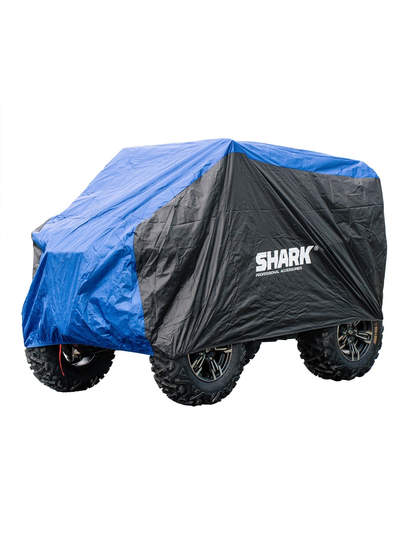 SHARK ATV COVER XXL size Black/Blue SHARK ATV COVER XXL size Black/Blue