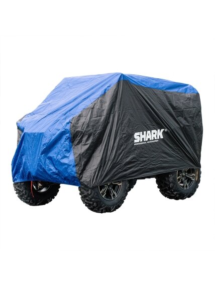 SHARK ATV COVER XXL size Black/Blue SHARK ATV COVER XXL size Black/Blue