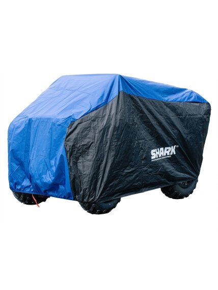 SHARK ATV COVER XXXL size Black/Blue
