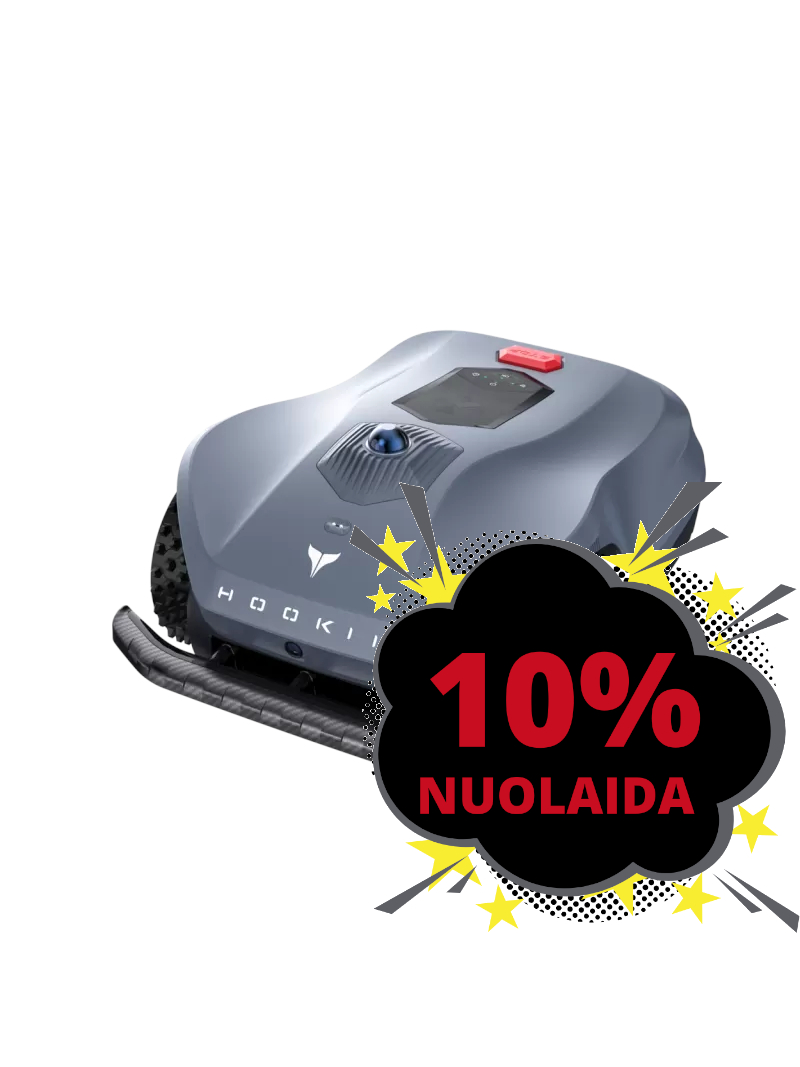 Belaidis vejos robotas Hookii Neomow X Belaidis vejos robotas Hookii Neomow X
