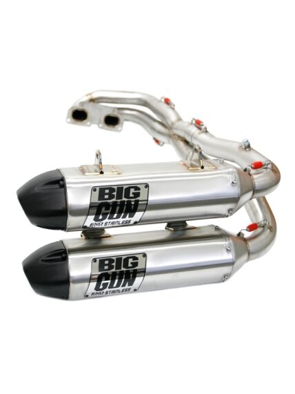 BIG GUN Polaris RZR XP 1000/RZR 4 XP 1000 (2014-23) EXO Stainless Full Dual System BIG GUN Polaris RZR XP 1000/RZR 4 XP 1000 (2014-23) EXO Stainless Full Dual System