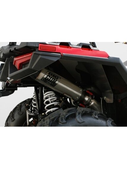BIG GUN Polaris Sportsman 850/XP 1000 (2017-24) EXO Stainless Slip On BIG GUN Polaris Sportsman 850/XP 1000 (2017-24) EXO Stainless Slip On
