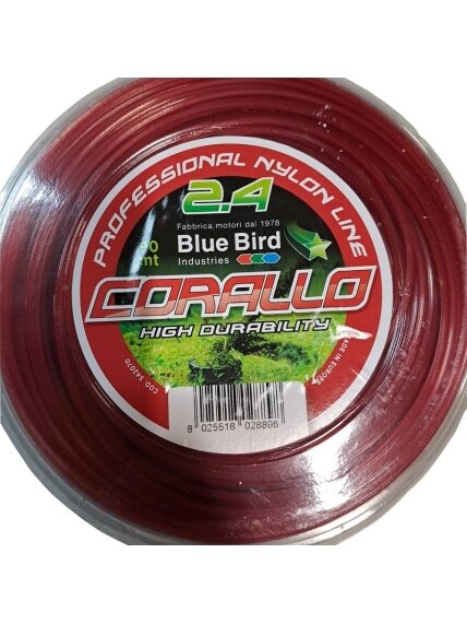 Blue Bird Corallo penkiakampis pjovimo valas 3,0mm/60m 1 Blue Bird Corallo penkiakampis pjovimo valas 3,0mm/60m 1