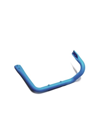 Blue  left foot pedal protection rod（short vehicle） 1