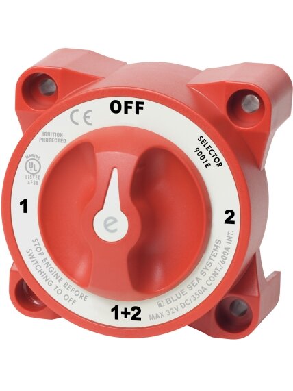 Blue Sea e Series Battery Switches 350 AMPs Blue Sea e Series Battery Switches 350 AMPs