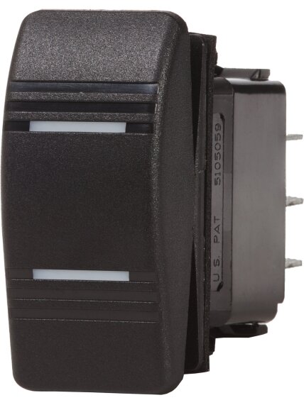 Blue Sea Water resistant Contura III Switches Black Blue Sea Water resistant Contura III Switches Black